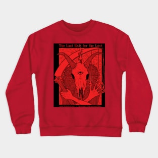 Red Skull Scythe Last Exit Crewneck Sweatshirt